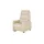 Hukla Fernsehsessel Dean Leder 70 x 107 x 88 cm Beige elektrisch