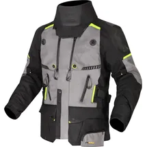LS2 Apollo Textiljacke Schwarz/Neon-Gelb 3XL