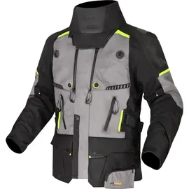 LS2 Apollo Textiljacke Schwarz/Neon-Gelb 3XL