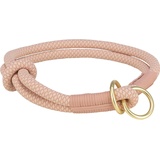 TRIXIE 1984507 Hunde- /Katzenhalsband Pink Seil S-M Hund, Standardkragen