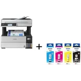 inkl. zusätzlichem Epson Tintenset 113 (CMYK) Epson EcoTank ET-5170 A4-Tintentank-Multifunktionsdrucker