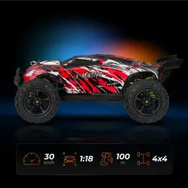 Overmax RC-Auto X-Monster 3,5 CH RTR rot/schwarz/grün