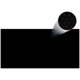 vidaXL Poolabdeckung Schwarz 549x274 cm PE