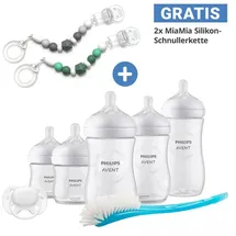 Philips Avent, Babyflasche, Neugeborenen-Starter-Set (330 ml)