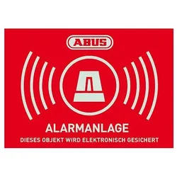 Aufkleber Alarmanlage