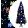 vidaXL Weihnachtsbaum mit LED-Schneeflocken Schwarz 240 cm
