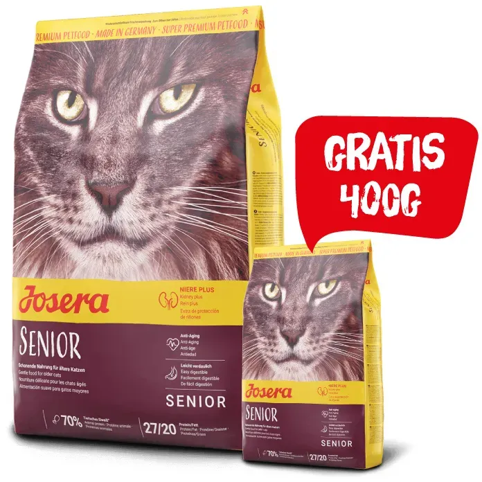 JOSERA Senior 2kg + 400g GRATIS! (Mit Rabatt-Code JOSERA-5 erhalten Sie 5% Rabatt!)