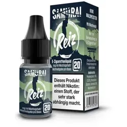 Reiz 10ml 20mg NicSalt Liquid by Samurai Vaping