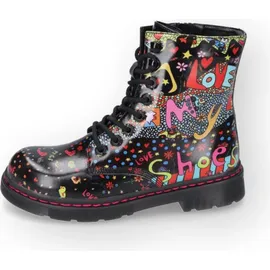 Dockers by Gerli Schnürboots schwarz