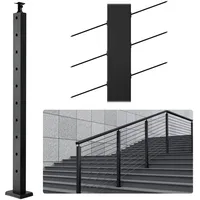 Vevor Geländerpfost 91,44x2,54x5,08cm 30° gewinkeltes Loch, Treppe Geländer 1Stk. 1JZLGZHS91424HS5GV0