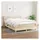 vidaXL Boxspringbett 140 x 200 cm Creme