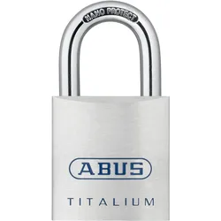 ABUS Titalium Hangschloss 80TI/40HB40