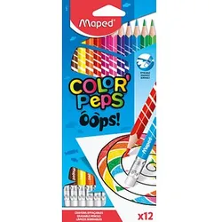 maped COLOR'PEPS Buntstifte farbsortiert, 12 St.