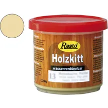 Resto Holzkitt Reparaturpaste Spachtelmasse lackierbar Esche/Fichte 200 g