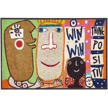 Wash+Dry Think Positiv 60 x 180 cm Mehrfarbig