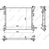 NRF Kühler, Motorkühlung