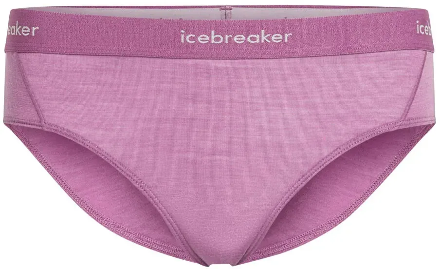 Damen Slip Icebreaker Merino 125 Cool-Lite Sprite Hipster Deco  XL - lila