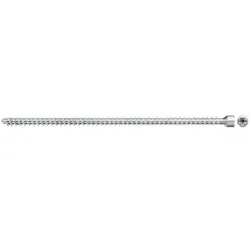 Vollgewindeschraube Power Full, Zylinderkopf, zinklamelle  6,5x120