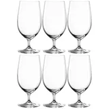 LEONARDO CIAO+ Bierglas, Glas, klar, 6 Stück (1er Pack), 6