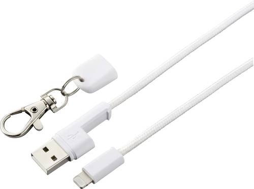 Renkforce Apple iPad/iPhone/iPod Anschlusskabel [1x USB 2.0 Stecker A - 1x Apple Lightning-Stecker]