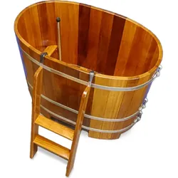 Sauna Tauchbecken / Saunabottich 122 x 72 cm, Kambala, hygieneversiegelt