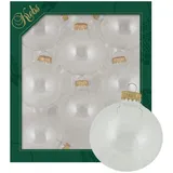 Krebs Glas Lauscha Weihnachtskugeln Transparent, uni