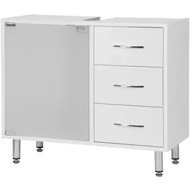 Möbel Kraft Langesee 66 x 58 x 30 cm weiß