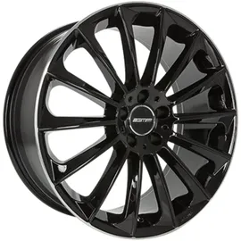 GMP Stellar 9x21 ET35 5x112 66,6, black diamond lip