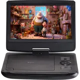 Denver MT-1097 Tragbarer DVD-Player 25.4 cm 10 Zoll EEK: C (A - G) Akkubetrieb, inkl. 12 V