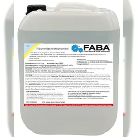 Faba Chemie FABA Flächendesinfektionsmittel 5 L