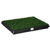 PawHut Welpentoilette Hundetoilette Hundeklo Welpen Hunde WC Kunstgras 63 x 51 x 6 cm