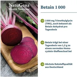 NatuGena Betain 1000 Tmg vegan