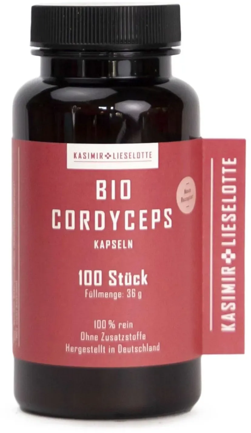 Cordyceps Vitalpilz Kapseln (BIO) (100 Stück) - Kasimir & Lieselotte
