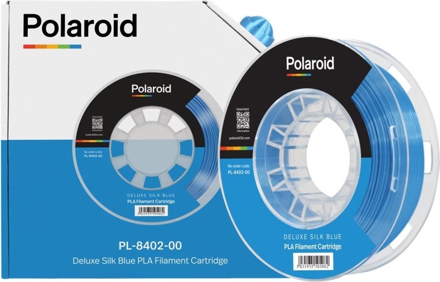 Polaroid Filament Universal Deluxe Seide PLA Filam. (PLA, 1.75 mm, 250 g, Weiss), 3D Filament, Weiss