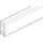 osmo holz Abschlussprofil 184 x 1,9 x 4,1 cm Aluminium