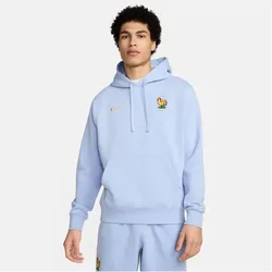 NIKE Frankreich Club Hoodie Herren 479 - cobalt bliss/club gold S