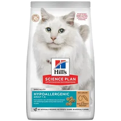 Hills Science Plan Hypoallergenic Adult Katzenfutter mit Ei und Insekt