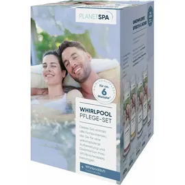Planet Spa Whirlpoolpflege Komplett-Set türkis 7-teilig