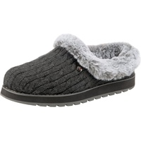 SKECHERS Keepsakes - Ice Angel Low-Top Slipper, Charcoal, 40 EU