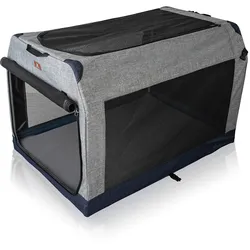 Knuffelwuff faltbare Hundebox Transportbox Denali mit Aluminiumgestell XL