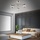 Trango 3-flg. 1010-35SD Schwarz-Optik schwenkbar *WOW* inkl. 3x 3-Stufen dimmbar LED-Leuchtmittel 3000K warmweiß Deckenlampe mit Design rauchigen Glasschirmen Wohnzimmer Deckenstrahler