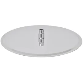 vidaXL Regenduschköpfe 2 Stk. Edelstahl Silber 40