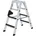 Günzburger clip-step R13 Stufen-Stehleiter
