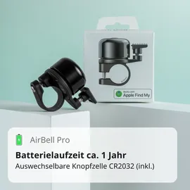 airbell Pro Fahrradklingel 22 mm schwarz