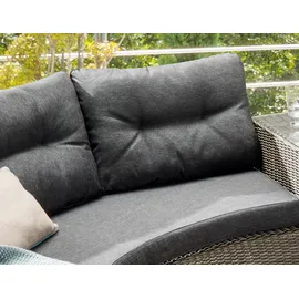 Destiny Rio Round Lounge-Set grau