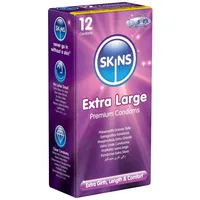 SKINS Condoms Skins Extra Large 12 PACK