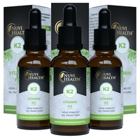 1-3 x VITAMIN K2 MK-7 - 1700 Tropfen / 50 ML - 99,7% all trans - 200μg Vegan