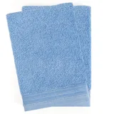 hammetex Handtuchset 15 x 22 cm blau 2 St.