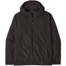 Patagonia Textured Fleece Hoody Schwarz L
