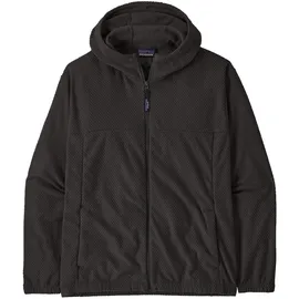 Patagonia Textured Fleece Hoody Schwarz L